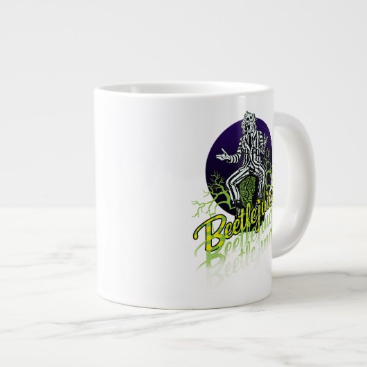 Beetlesap | Zitten op een grafsteen Extra Grote Beker (Voorkant rechts)