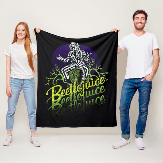 Beetlesap | Zitten op een grafsteen Fleece Deken (In situ)