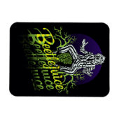 Beetlesap | Zitten op een grafsteen Magneet (Horizontaal)