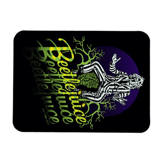 Beetlesap | Zitten op een grafsteen Magneet (Horizontaal)