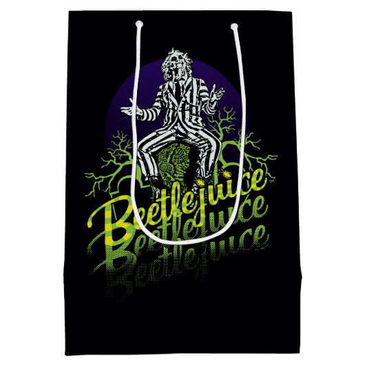 Beetlesap | Zitten op een grafsteen Medium Cadeauzakje (Achterkant)