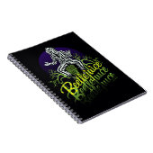 Beetlesap | Zitten op een grafsteen Notitieboek (Rechterzijde)