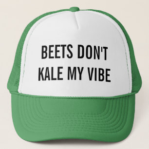 Beets Kale My Vibe niet Trucker Pet