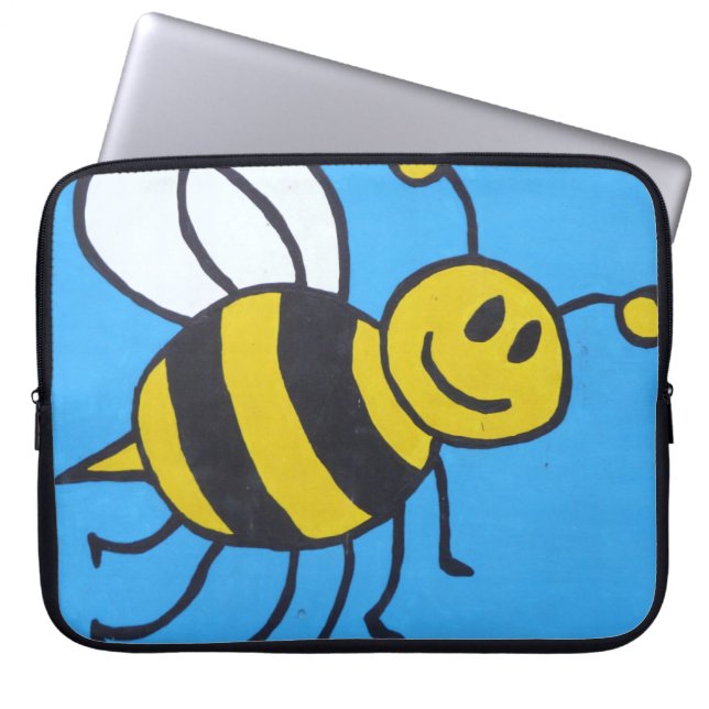 Beetschilderij Laptop Sleeve (Voorkant)