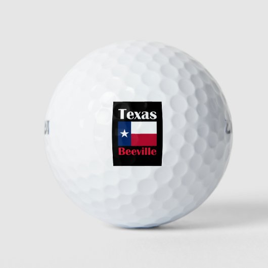 Beeville TX Golfballen (Voorkant)