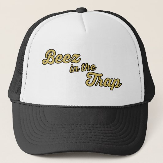 Beez in de Trap Trucker Hat Pet (Voorkant)