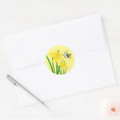 Beezy the Bee Daffodils Stickers (Envelop)