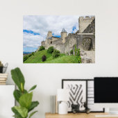 Befestigde stad Carcassonne Poster (Thuiskantoor)