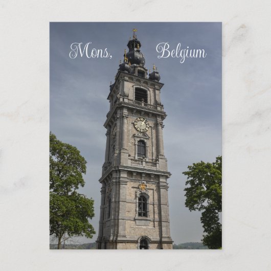 Beffroi de Mons, Belgique Carte postale (Devant)