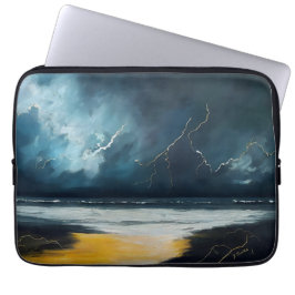 Before The Storm – Abstract Seascape Laptop Sleeve