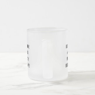 Before You Pray, Believe! Motivational Mug.  Matglas Koffiemok