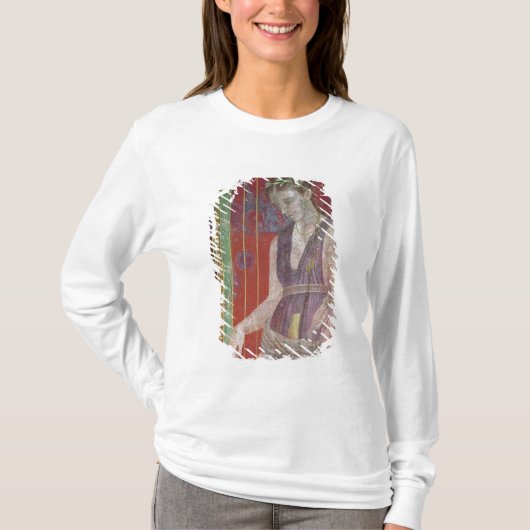Begeleidend vloeibaar maken van een juk t-shirt (Voorkant)