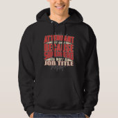 Begeleider Superheld Hoodie (Voorkant)