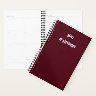 Begeleider voor verborgen leiding – Nevel van bood Planner