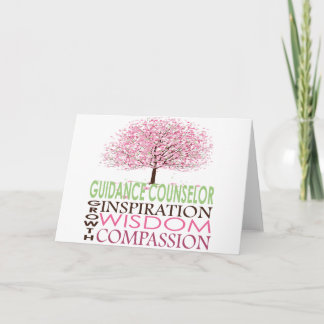Begeleiding Counselor Kaart Cherry Blossoms