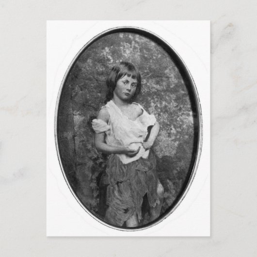 Beggar Maid / Alice Liddell ~ 1859 Briefkaart (Voorkant)