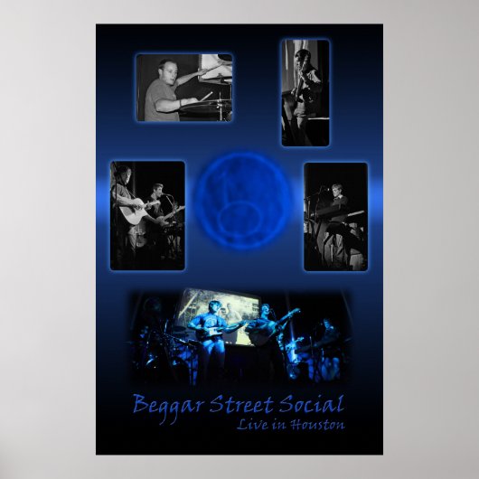 BEGGAR STREET POSTER (Voorkant)