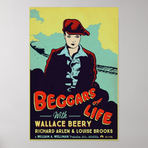Beggars of Life 1928 Klassieke Film Poster