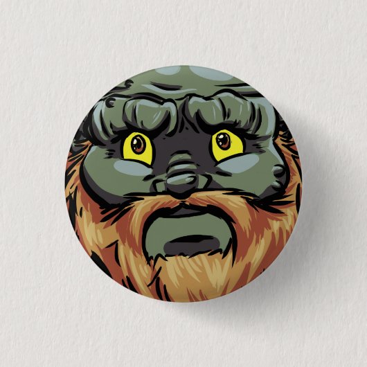 Begging Zukah Pin Ronde Button 3,2 Cm (Voorkant)