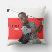 Begi kleurrijk Sierkussen (Achterkant)