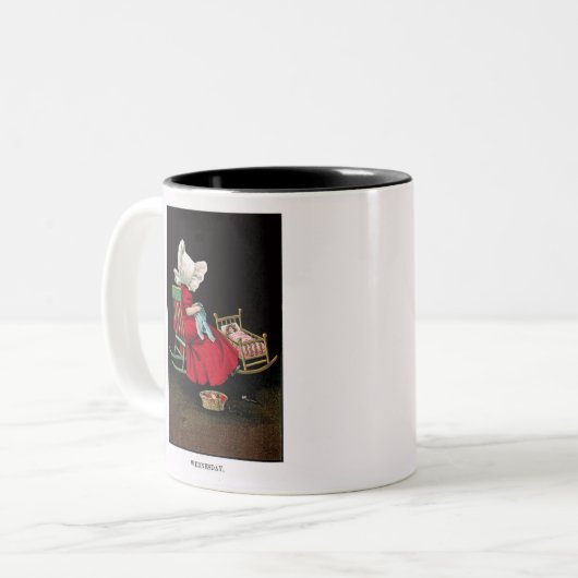 Begin 1900: Mok zonbonnet Sue Coffee (Voorkant links)