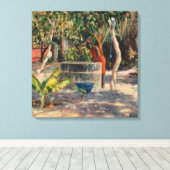 Begin 2006 canvas afdruk (Insitu (Houten vloer))