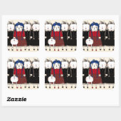 Begin 2013 vierkante sticker (Vel)