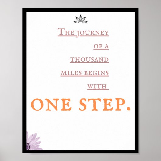 Begin aan uw eigen odyssee van empowerment met onz poster (Voorkant)