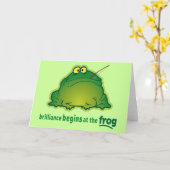 Begin bij het kikkerbroeinorkest Joke Kaart (Gele Bloem)