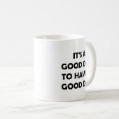 Begin de dag goed | Positieve motivatie Koffiemok (Voorkant rechts)