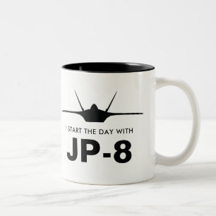 Begin de dag met JP-8 Raptor F-22 Mok