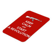 Begin een revolutie magneet (Linkerzijde)