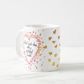 Begin elke dag een Inspirerend citaat van het Krat Koffiemok (Voorkant links)