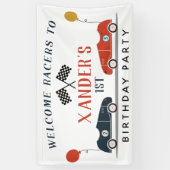 Begin elke leeftijd met de auto van de motorrijtui spandoek (Verticaal)