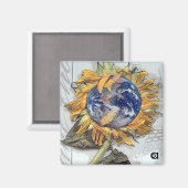 Begin en einde door Gregory Gallo Magneet (Voorkant / Achterkant)