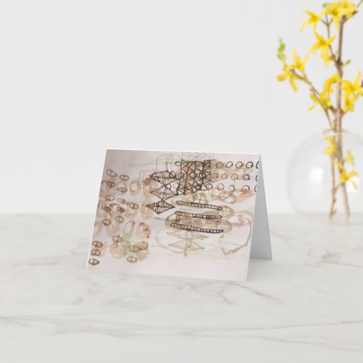 Begin en einde kaart (Gele Bloem)