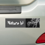 begin ijskoude winter bumpersticker (Op auto)