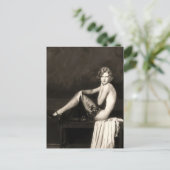 Begin jaren 1900 Frans briefkaart (Staand voorkant)