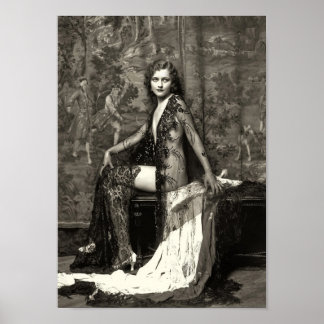 Begin jaren 1900 Frans briefkaart Poster