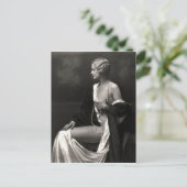 Begin jaren 1900 Franse schoonheid Briefkaart (Staand voorkant)