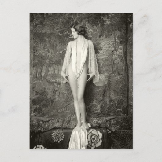 Begin jaren 1900 Franse schoonheid Briefkaart (Voorkant)