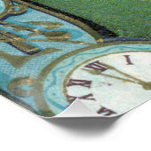 Begin jaren 1900 Halloween Groeten Perfect Poster (Hoek)