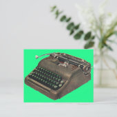 begin jaren 1950 Smith Corona typemachine Briefkaart (Staand voorkant)