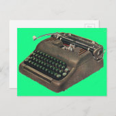 begin jaren 1950 Smith Corona typemachine Briefkaart (Voorkant / Achterkant)