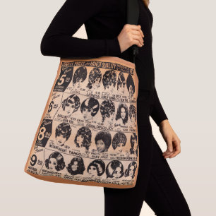 begin jaren zeventig wijk reclame crossbody tas