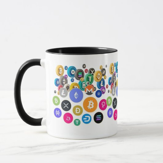 Begin je dag met Crypto-kleuren! Mok (Links)
