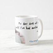 Begin je dag op de weg van de Beagle Koffiemok (Voorkant rechts)