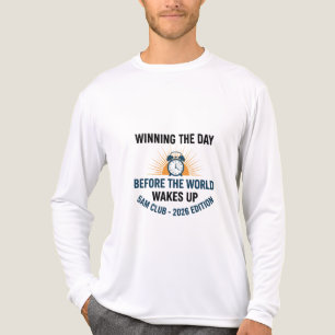 Begin je dag voordat iedereen anders wakker wordt Tri-Blend shirt