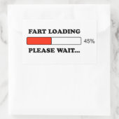 Begin laden rechthoekige sticker (Tas)