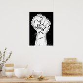 Begin langzaam. Motiverend Poster (Keuken)
